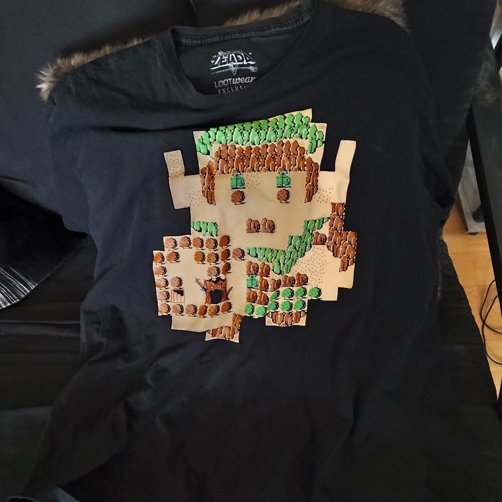 8-bit The legend of Zelda t-shirt